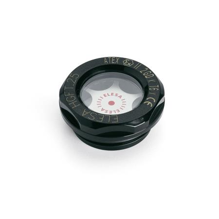 Otto Ganter ATEX Sight glass Plastic, GN 543.6